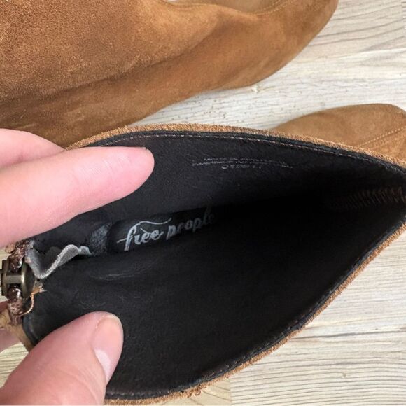 Free People Cecile Suede Ankle Boots - Picture 11 of 13
